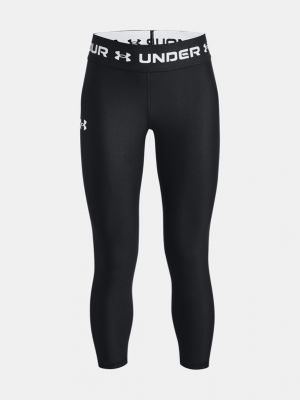 Under Armour Armour Ankle Crop Legginsy dziecięce Czarny