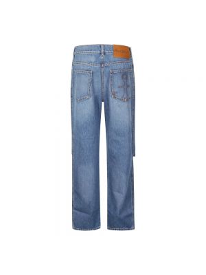 Straight jeans ausgestellt Jw Anderson blau