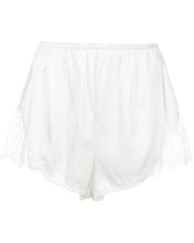 Shorts Fleur Du Mal, bianco