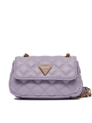 Pisemska torbica Guess vijolična