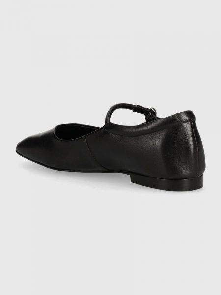 Pantofi din dantelă din piele Gant negru