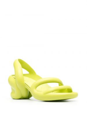 Lahtise kannaosaga sandaalid Camper roheline