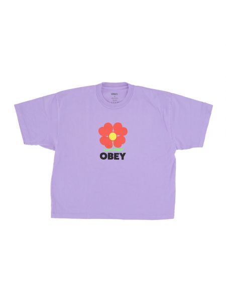 Crop top Obey lila
