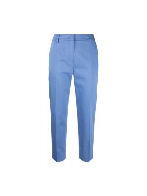 Spodnie Max Mara, niebieski