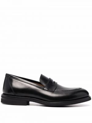 Pantofi loafer din piele slip-on Henderson Baracco negru