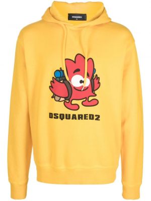 Hoodie Dsquared2 gul