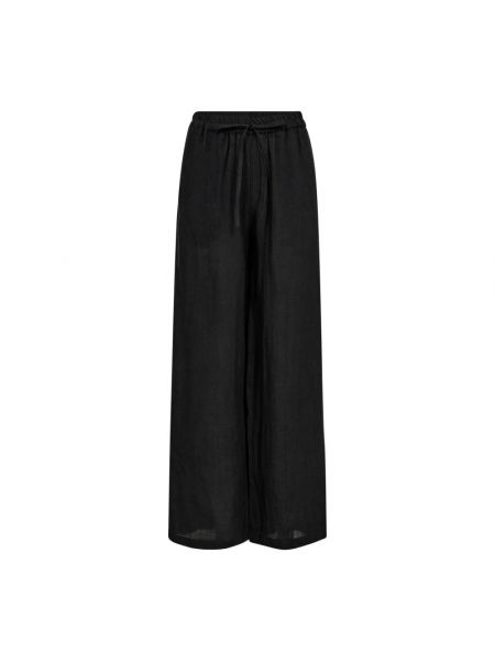 Lniane spodnie Co'couture czarne