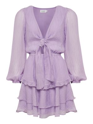 Košeľové šaty Tussah fialová