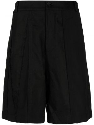 Shorts en laine Feng Chen Wang noir