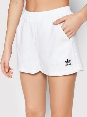 Спортни шорти Adidas бяло