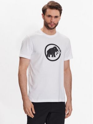 Priliehavé športové tričko Mammut biela