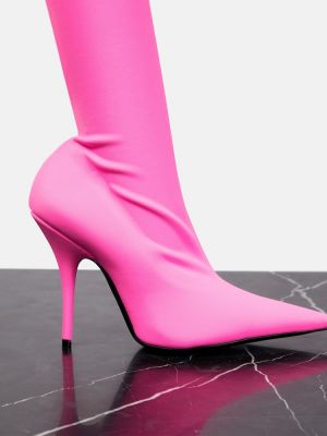 Gummistiefel Balenciaga pink