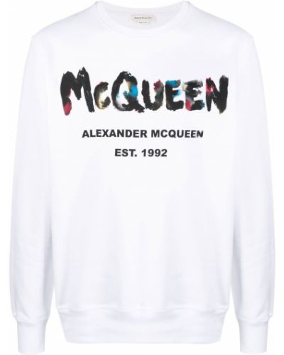 Sweatshirt Alexander Mcqueen vit