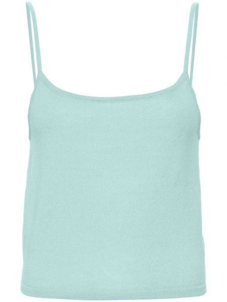 Tanktop i kashmir Teddy Cashmere blå