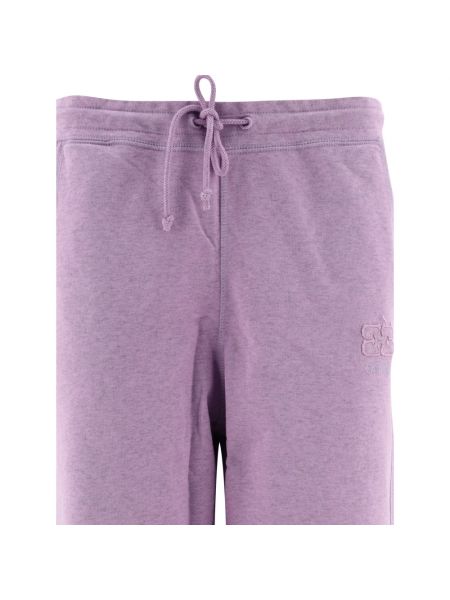Pantalones de chándal Ganni violeta