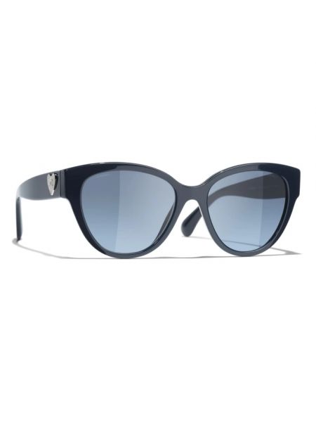 Sonnenbrille Chanel schwarz