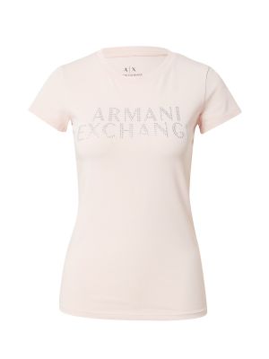 Tričko Armani Exchange strieborná