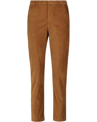 Pantalones rectos de terciopelo‏‏‎ 7 For All Mankind marrón