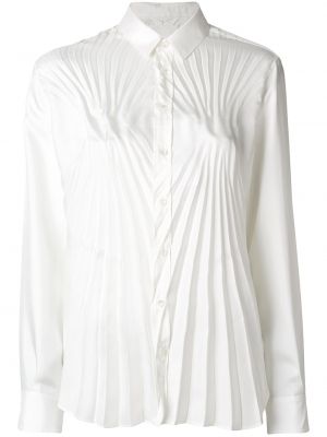 Camisa plisada Maison Margiela blanco