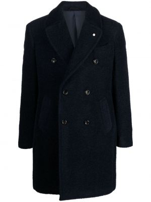 Kabát Luigi Bianchi Mantova kék