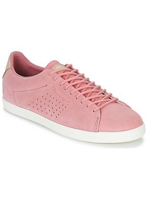 Sneakers in pelle scamosciata Le Coq Sportif rosa