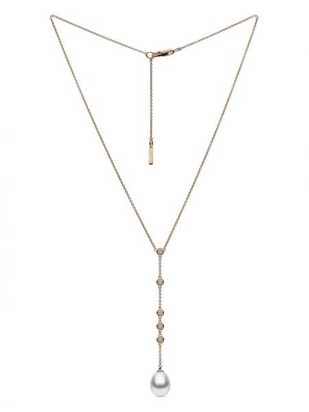 Ogrlica sa perlicama od ružičastog zlata Autore Moda