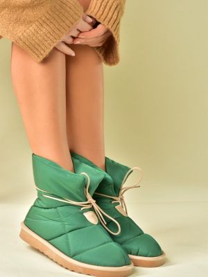 Členkové topánky Fox Shoes zelená