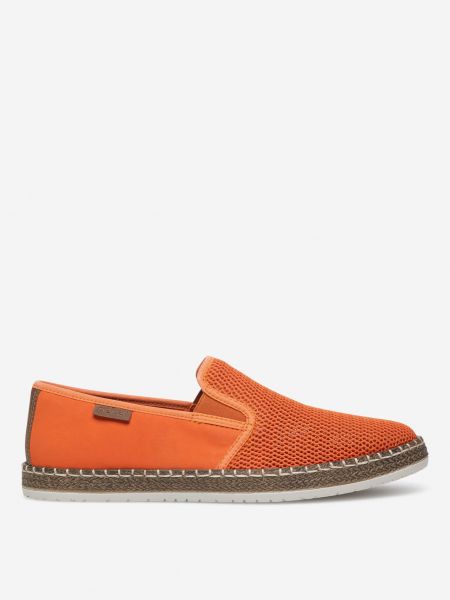 Ниски обувки Rieker оранжево