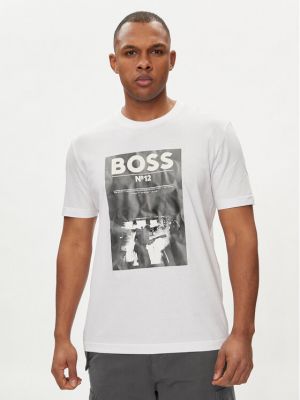 T-shirt Boss bianco