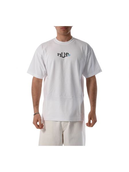 Koszulka bawełniana z nadrukiem Huf biała