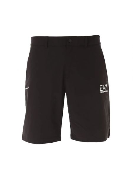 Shorts mit reißverschluss Emporio Armani Ea7 schwarz