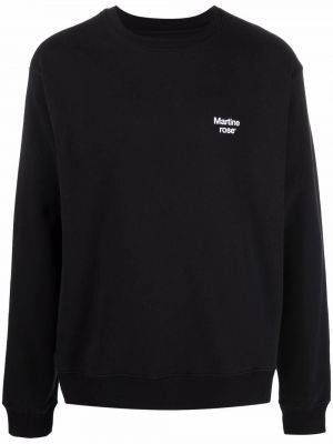 Trykt bomull sweatshirt Martine Rose