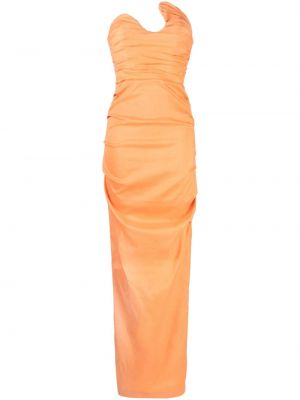 Sukienka koktajlowa Rachel Gilbert pomarańczowa