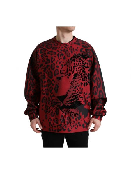 Bluza Dolce And Gabbana czerwona