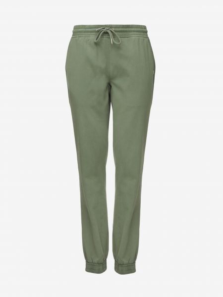 Teplákové nohavice Loap zelená