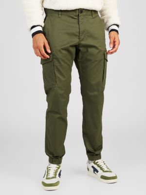 Pantaloni cu buzunare S.oliver verde