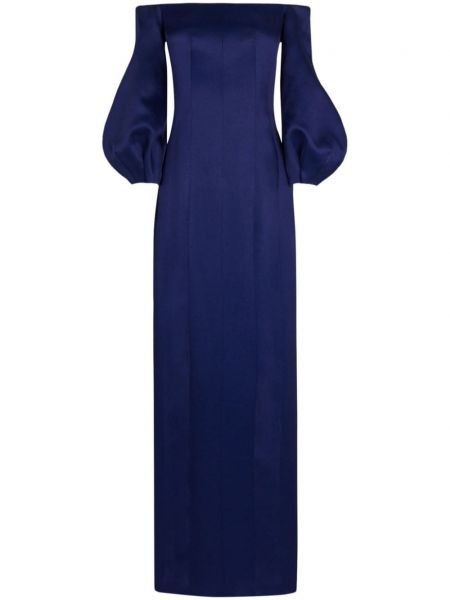 Gerades kleid Galvan London blau