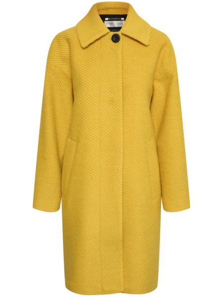 Płaszcz zimowy Inwear żółty