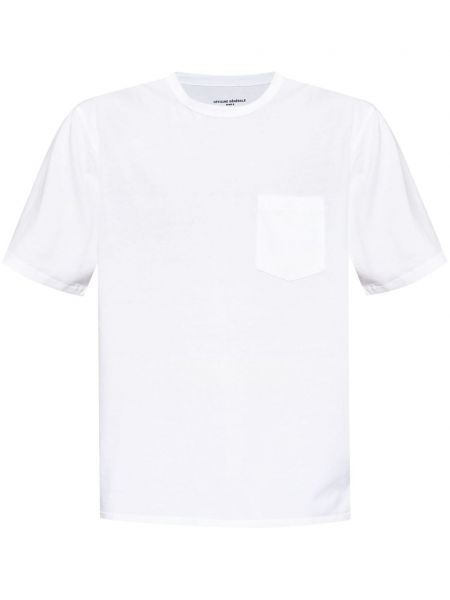 Rund hals t-shirt Officine Generale hvid