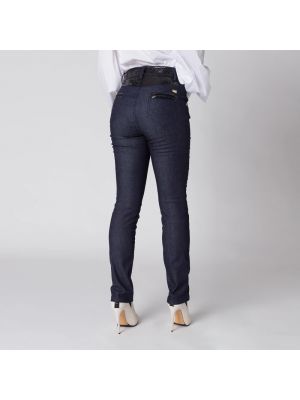 Skinny jeans Cavalli Class schwarz