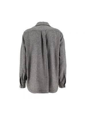 Blusa de lana de cachemir con estampado Kiton negro
