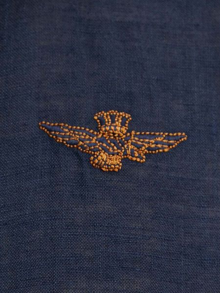 Lanena košulja Aeronautica Militare plava