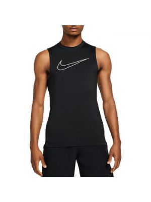 Czarna koszulka bez rękawów Nike