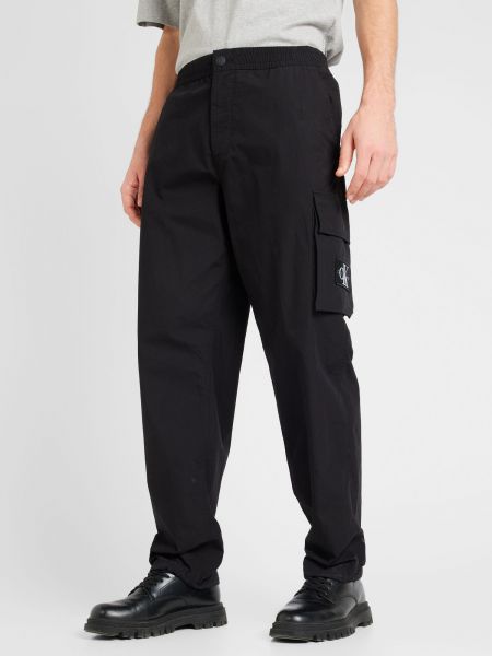 Pantaloni cu buzunare Calvin Klein Jeans