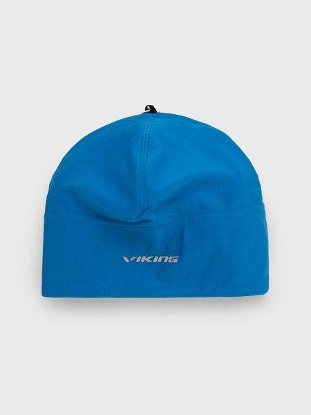 Dzianinowa czapka Viking niebieska