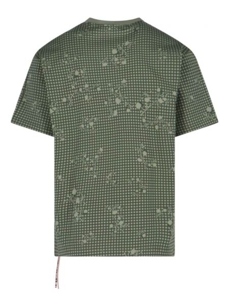 Bavlněné tričko s potiskem Mastermind World zelené