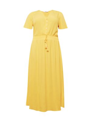 Φόρεμα About You Curvy κίτρινο