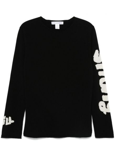 Lang sweater Comme Des Garcons Shirt sort