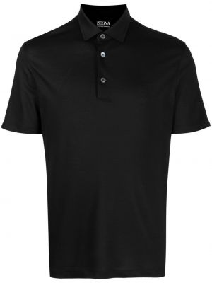 Einfarbige t-shirt Zegna schwarz