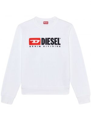 Bluza z nadrukiem Diesel biała